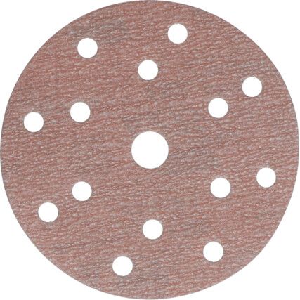 150mm A275 15 HOLE P320 VELCTRO BACKED DISC (PK-100)