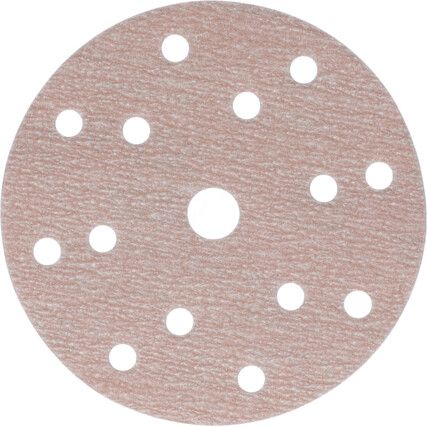 150mm A275 15 HOLE P400 VELCTRO BACKED DISC (PK-100)