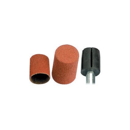 5R, Abrasive Cap Holder, 5 x 11mm, Rubber, 3mm Shank