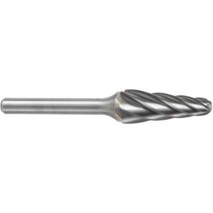 19mm Non-Ferrous Cut, Ball Nosed Cone, L, Burr