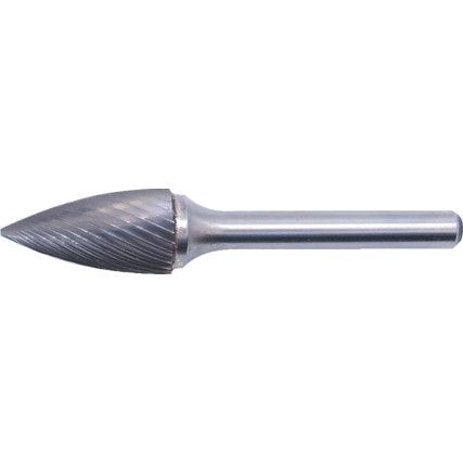 GT6800, Rotary Burr, Pointed Tree, Carbide, Cut 9 - Chipbreaker