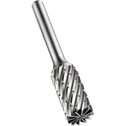 P703 12.7x6.0mm CARBIDE CYLINDER BURR WITHOUT END CUT FOR STEEL