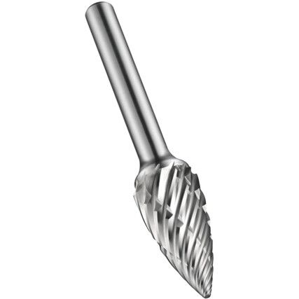 P713 12.7x6.0mm CARBIDE POINTED TREE BURR FOR STEEL