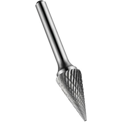 P823 6.3x3.0mm CARBIDE BRIGHT CONE BURR