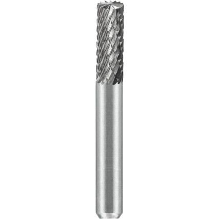 CYLINDER WITH END CUT, 3MM DIA,3MM SHANK, DOUBLE CUT / CUT 6