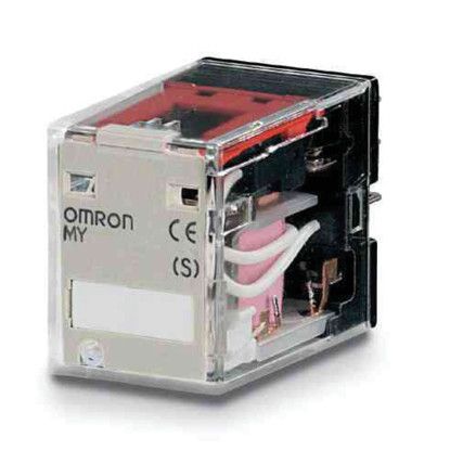 Power Relay, Miniature Non-Latching, Plug-In, 48/50AC(S)