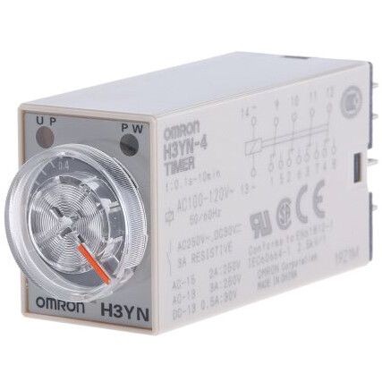 Solid State Timer H3YN-4 AC100-120 4PDT