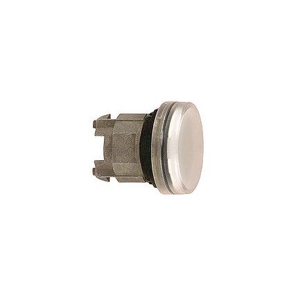 Pilot Light, Head Only, White, For BA9 Bulbs