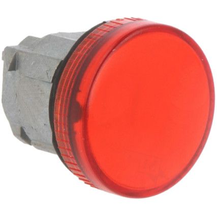 Pilot Light, Head Only, Red, For BA9 Bulbs