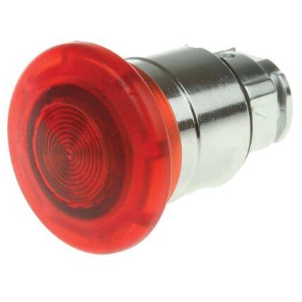 Push Button, Head Only, Integral LED