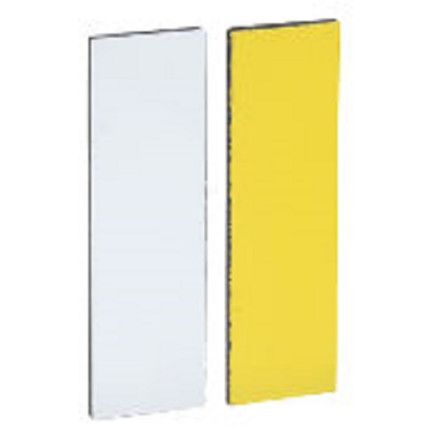 Harmony ZBY0102 Unmarked White/Yellow Legend 8x27mm for 30x40mm Legend Holder