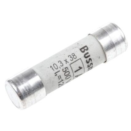 C10G1 1AMP CYLINDRICAL FUSE 10.3x38 500V AC