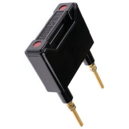 RS32P 32AMP FUSE HOLDER BACK STUD CONNECTED BLACK 660V AC