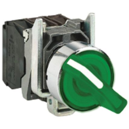 Harmony XB5 Complete Green Illuminated Selector Switch 230-240V