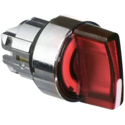 Harmony ZB4BK1243 Red Illuminated Head 2-position Stay Put