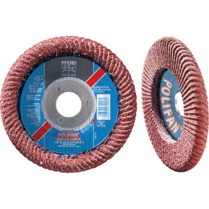 PFR 115mm Flap Disc CO60SGP-Curve L