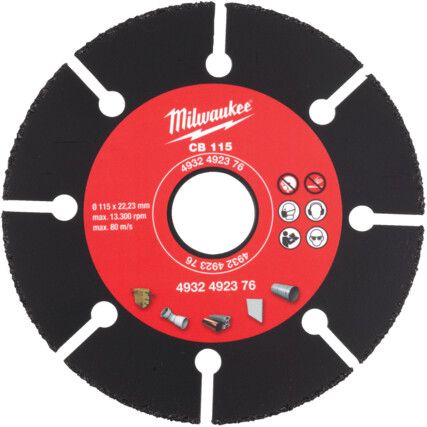 carbide disc cb 115mm