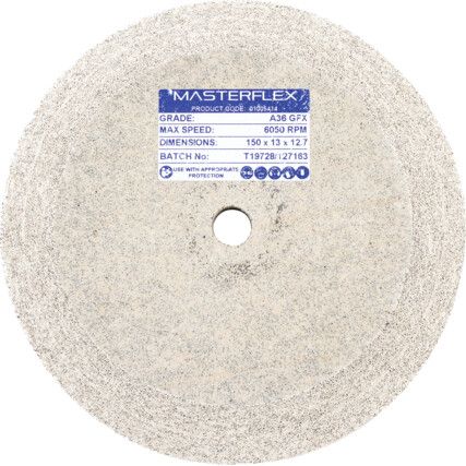 1005414, Grinding Wheel, 150 x 23 x 12.7mm, A36, Aluminium Oxide