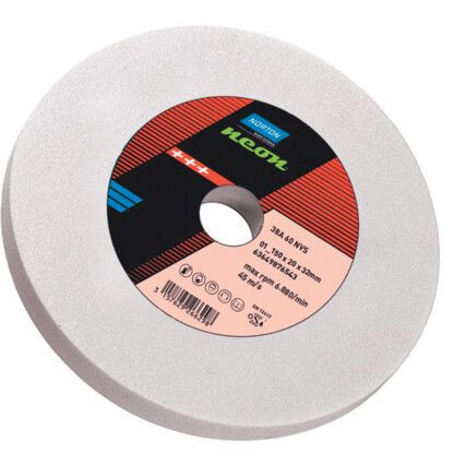 Grinding Wheel, 180 x 13 x 31.75mm, A46, Aluminium Oxide