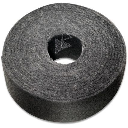 6120 siafleece, Non-Woven Roll, 125mm x 10m, Aluminium Oxide/Silicon Carbide, Medium