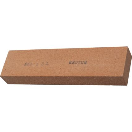 Bench Stone, Rectangular, Aluminium Oxide, Coarse, 100 x 25 x 13mm