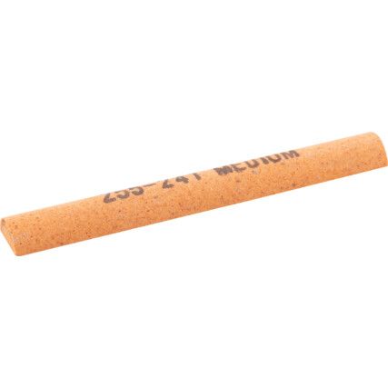 Abrasive File, Half Round, Aluminium Oxide, Coarse, 100 x 13mm