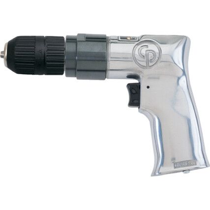 CP785QC, Air Drill, Air, 2400rpm, Keyless, 1.0 to 10mm, 1/4in., 373W