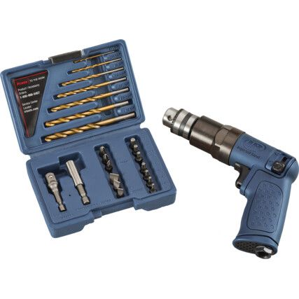 1/4" MINI AIR DRILL WITH KEYED CHUCK 019KW/1875 RPM