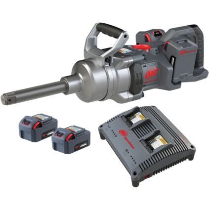 1" 20V CORDLESS IMPACT WRENCH LONG ANVIL KIT WITH BATTERY&CHARGER