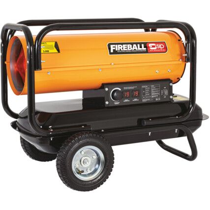 FIREBALL XD75 Diesel/Paraffin Space Heater