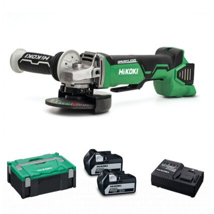 G18DBALJJZ Angle Grinder Brushless 18V 2x5.0AH Lithium-Ion