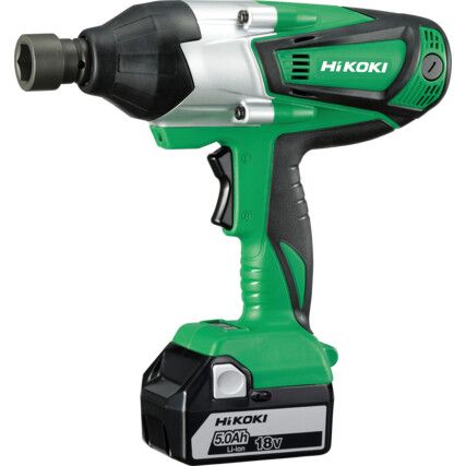 WR18DSHLW4Z Cordless Impact Wrench, 1/2in. Drive, 18V, Brushed, 480Nm Max. Torque