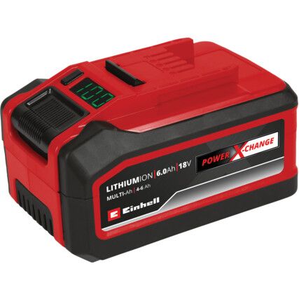 Multi-AH PXC Plus Battery, 18V, 4-6AH