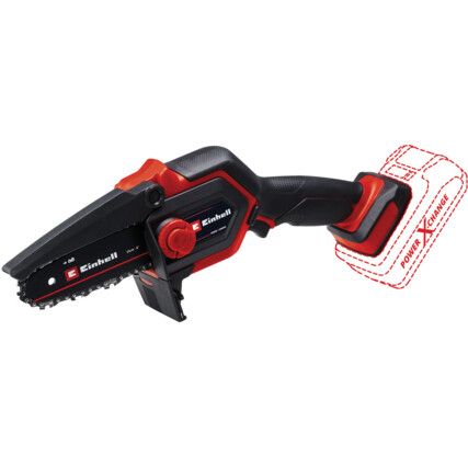 18V Cordless Brushless Pruning Chainsaw, 13cm Cutting Length