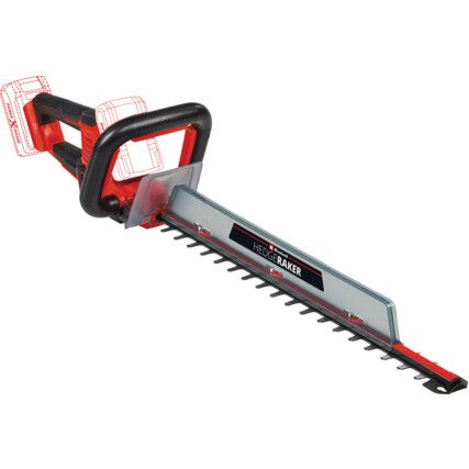 36V Cordless Hedge Trimmer, 61cm Cutting Length