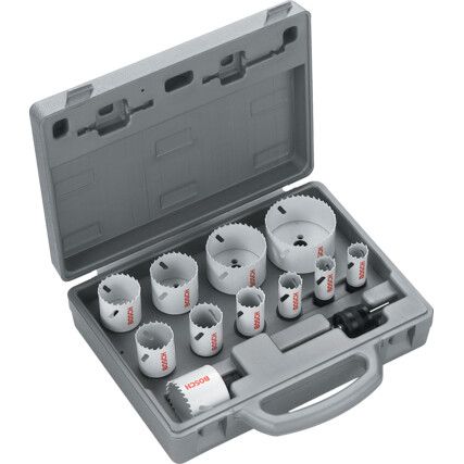 2 608 584 667 HSS-Co Progressor Holesaw Set - 14 Pce