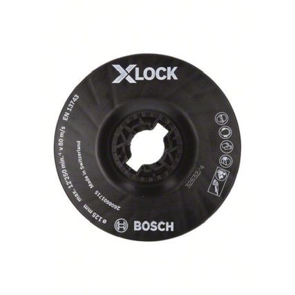 X-LOCK BACKING PAD 125mm MEDIUM