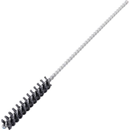 Flex-Hone, Circular Honing Brush, BC12, 12mm, Straight, Silicon Carbide, 240 Grit