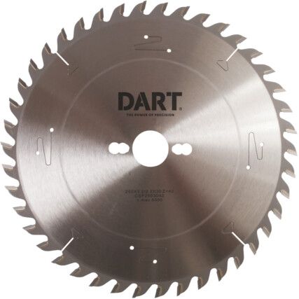 CSP2503042 DART PROF ATB WOOD SAW BLADE 250DMMx30Bx42Z