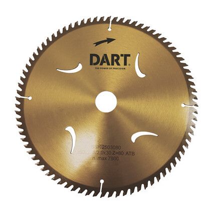 SSK2163028 DART GOLD ATB WOOD SAW BLADE 216DMMx30Bx28Z