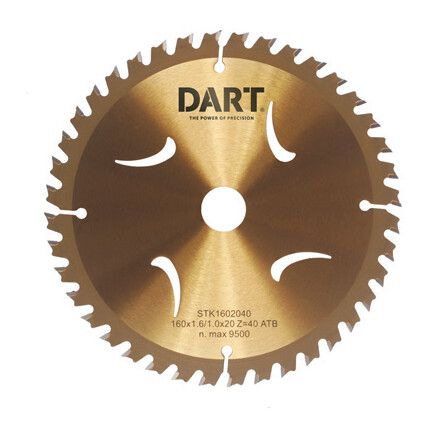 STK1841628 DART GOLD ATB WOOD SAW BLADE 184DMMx16Bx28Z