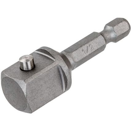 DT7512-QZ, Impact Adaptor, Square, 1/4", Hex Shank, 1 Piece