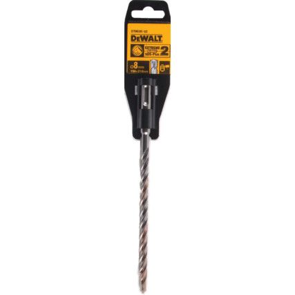 DT9530-QZ, Masonry Drill Bit, 8mm x 210mm, SDS-Plus