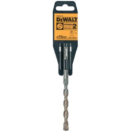 DT9540-QZ, Masonry Drill Bit, 10mm x 160mm, SDS-Plus