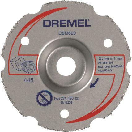 2615S600JA, Cutting Disc, DSM20, 1 Piece