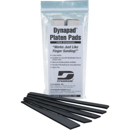 11025, Pad, For Dynabrade Abrasive Belt Tools, Pack 5