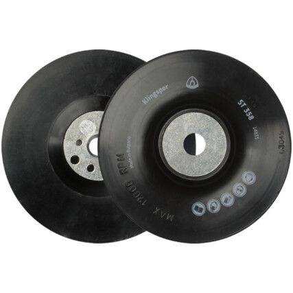 ST 358 FIBRE DISC BACKING PAD,100 MM THREAD M14