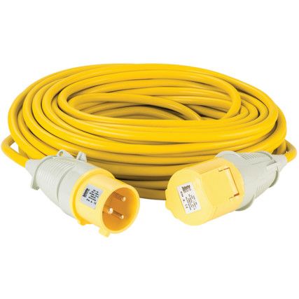 DEFENDER 110V 32A 4mm 25M YELLOW ARCTIC EXT LEAD