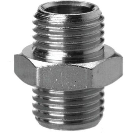 Grease Nipple, Straight, 1/8", Steel