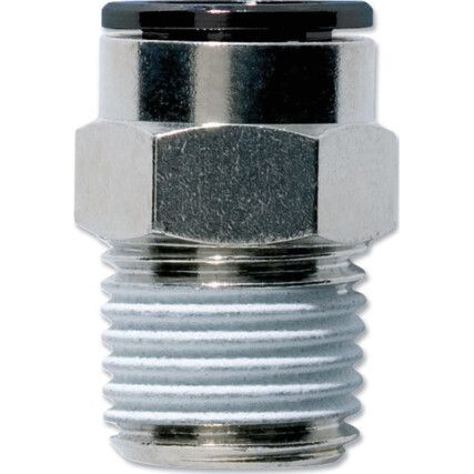 PMS802 8mm 1/4 MALE STUD COUPLING